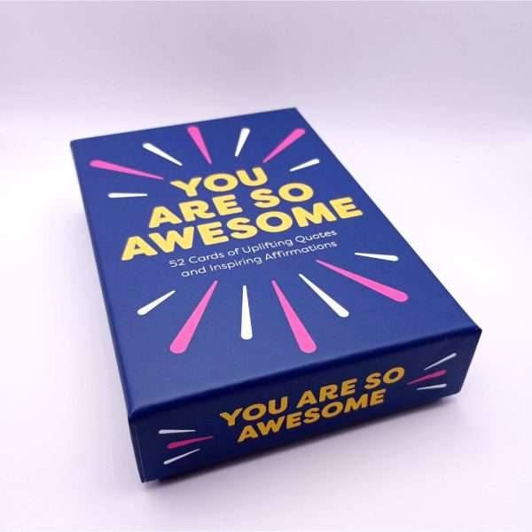 You Are Awesome Cards front of box